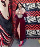 Bella Poarch Sexy Red Dress