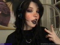 Belle Delphine Sexy Goth Onlyfans Latest 2023 Nudes Leaked Photos set