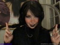 Belle Delphine Sexy Goth Onlyfans Latest 2023 Nudes Leaked Photos set