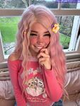 Belle Delphine Cute In Pink Onlyfans Latest Nudes Leaked Photos