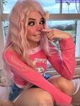 Belle Delphine Cute In Pink Onlyfans Latest Nudes Leaked Photos