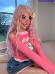 Belle Delphine Cute In Pink Onlyfans Latest Nudes Leaked Photos