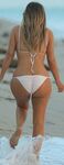 Kim Kardashian Candid Bikini Beach Set Leaked
