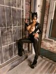 Stormi Maya Latex Catwoman Cosplay Onlyfans Set Leaked