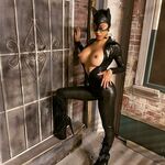 Stormi Maya Latex Catwoman Cosplay Onlyfans Set Leaked