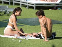 Madison Beer Sexy Camel Toe Bikini Set Leaked