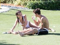 Madison Beer Sexy Camel Toe Bikini Set Leaked