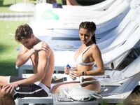 Madison Beer Sexy Camel Toe Bikini Set Leaked