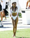 Madison Beer Sexy Camel Toe Bikini Set Leaked