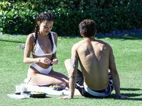 Madison Beer Sexy Camel Toe Bikini Set Leaked