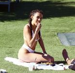 Madison Beer Sexy Camel Toe Bikini Set Leaked