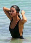 Selena Gomez Sexy Beach Swimsuit Paparazzi Set Leaked