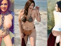 Maitland Ward Nude Slave Leia Cosplay Set Leaked