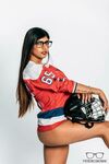 Mia Khalifa Sexy Hockey Jersey Photoshoot Set Leaked