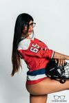 Mia Khalifa Sexy Hockey Jersey Photoshoot Set Leaked