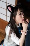 Ria Kurumi - Cat ear schoolgirl BJ - Cospuri 0309