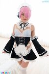 AyaKomatsu -Alone in a room with cosplay maid - Cospuri 0304