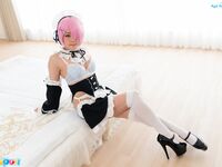 AyaKomatsu -Alone in a room with cosplay maid - Cospuri 0304