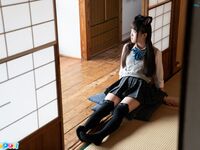 Ria Kurumi - Cat ear schoolgirl masturbation - Cospuri 0301