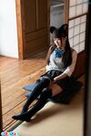 Ria Kurumi - Cat ear schoolgirl masturbation - Cospuri 0301
