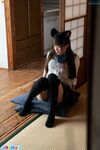 Ria Kurumi - Cat ear schoolgirl masturbation - Cospuri 0301