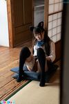 Ria Kurumi - Cat ear schoolgirl masturbation - Cospuri 0301