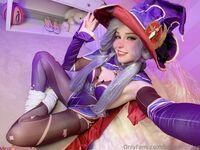 Belle Delphine Mona Cosplay Nude Pussy Rides Dildo Onlyfans Leaks Photos