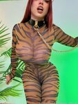 Octokuro Tigress Pussy Spread Cosplay Fansly Set