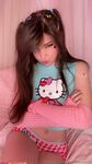 Belle Delphine Hello Kitty full pussy leaks