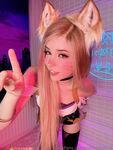 Belle Delphine Cosplay Ahri (Lol) Nude Pussy Spread Onlyfans Photos