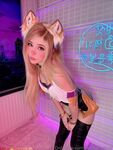 Belle Delphine Cosplay Ahri (Lol) Nude Pussy Spread Onlyfans Photos