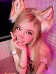 Belle Delphine Cosplay Ahri (Lol) Nude Pussy Spread Onlyfans Photos