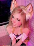 Belle Delphine Cosplay Ahri (Lol) Nude Pussy Spread Onlyfans Photos