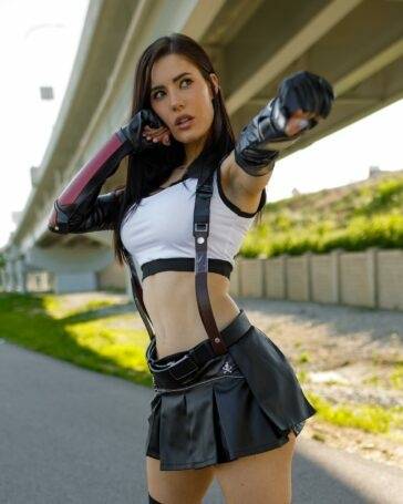 Erin Olash Final Fantasy Tifa Cosplay Set Leaked